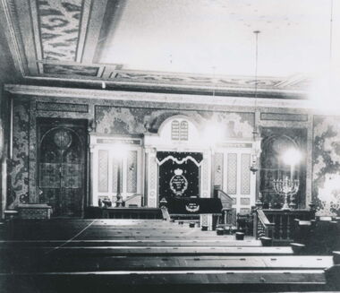 Saal der Synagoge im Offenburger Salmen