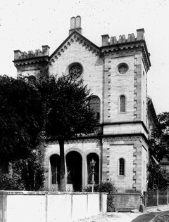 Die Synagoge 1893